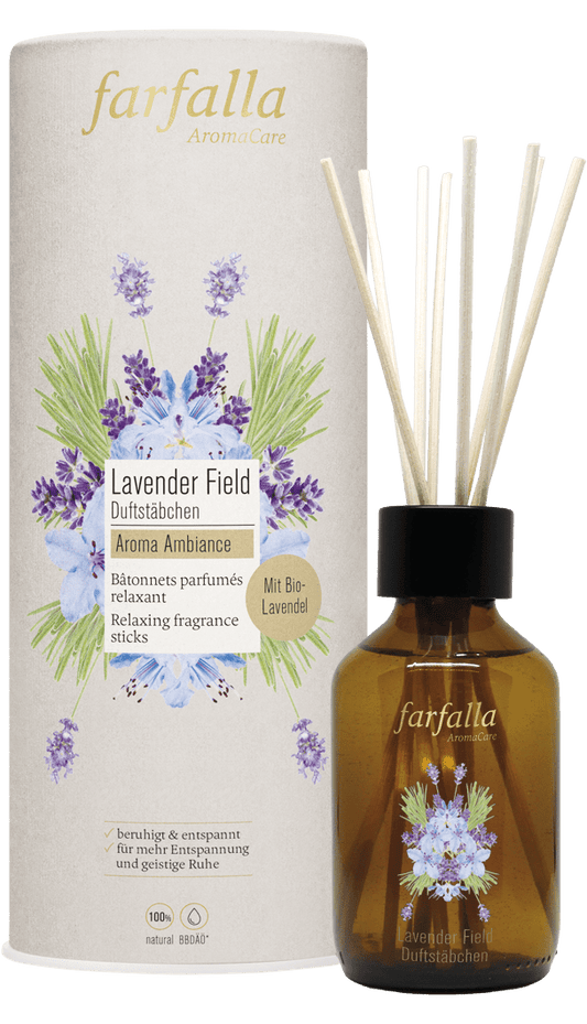 Farfalla – Duftstäbchen Lavender Field Aroma Ambiance, 150 ml - Farfalla