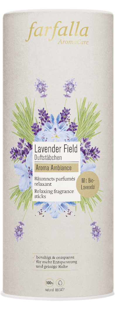 Farfalla – Duftstäbchen Lavender Field Aroma Ambiance, 150 ml - Farfalla