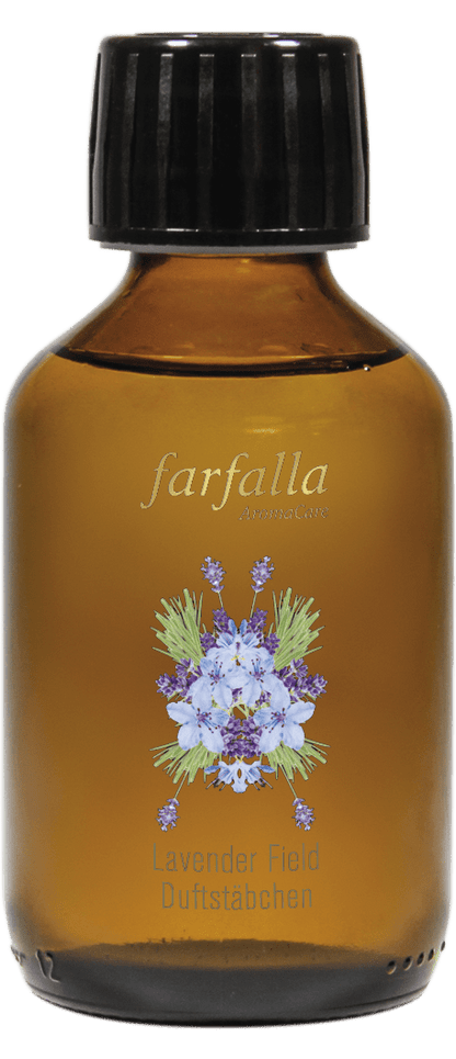 Farfalla – Duftstäbchen Lavender Field Aroma Ambiance Nachfüllung, 150 ml - Farfalla