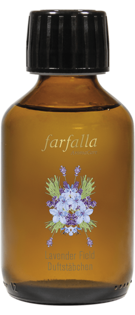 Farfalla – Duftstäbchen Lavender Field Aroma Ambiance Nachfüllung, 150 ml - Farfalla