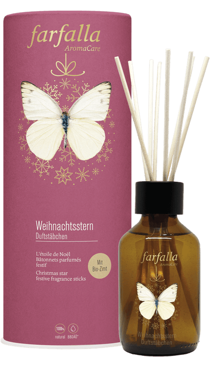Farfalla Duftstäbchen Weihnachtsstern Aroma Ambiance - Farfalla