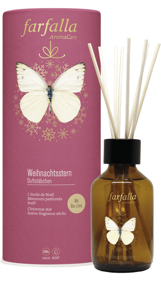 Farfalla Duftstäbchen Weihnachtsstern Aroma Ambiance - Farfalla
