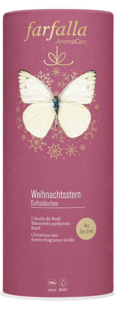 Farfalla Duftstäbchen Weihnachtsstern Aroma Ambiance - Farfalla