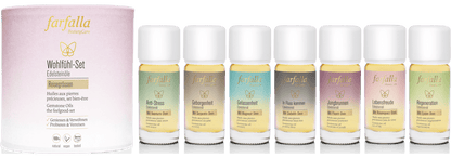 Farfalla Edelsteinöle Wohlfühl-Set, 7x 10 ml - Farfalla