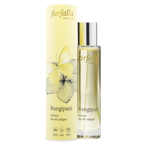 Farfalla frangipani, natural eau de cologne 50 ml - Farfalla