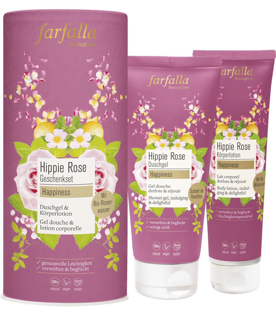 Farfalla Geschenkset Hippie Rose - Farfalla