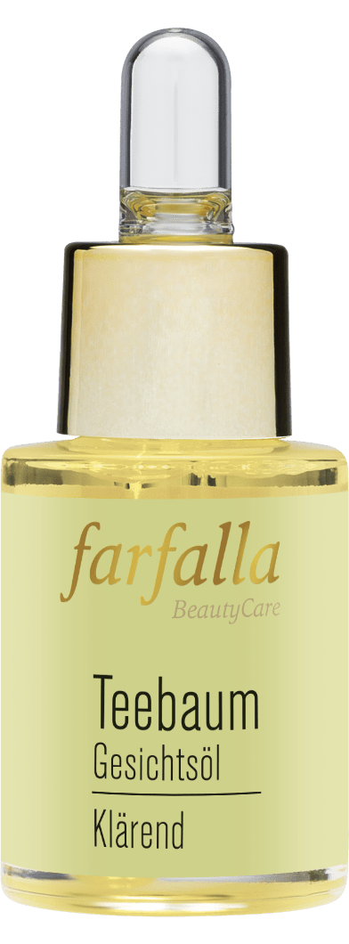 Farfalla – Gesichtsöl Teebaum, klärend, 15 ml - Farfalla