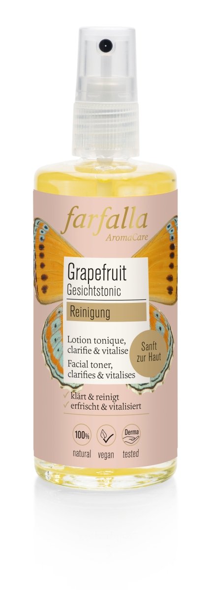 Farfalla Grapefruit Reinigung, Gesichtstonic 100 ml - Farfalla