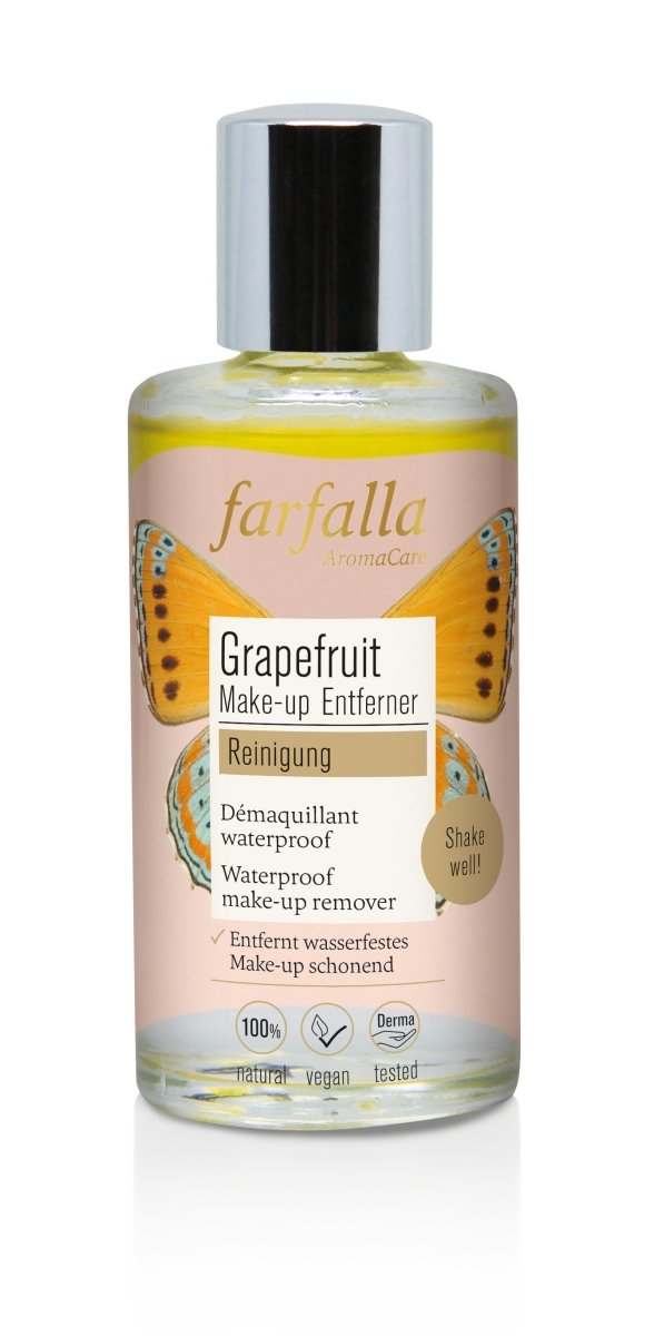 Farfalla Grapefruit Reinigung, Make-up Entferner 60 ml - Farfalla