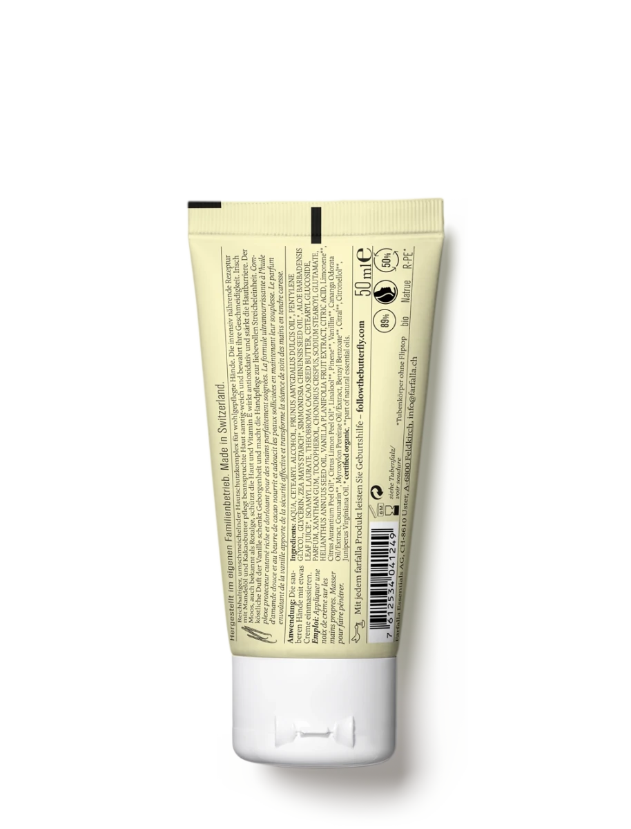 Farfalla Hand Cream Vanilla Love 50 ml - Farfalla