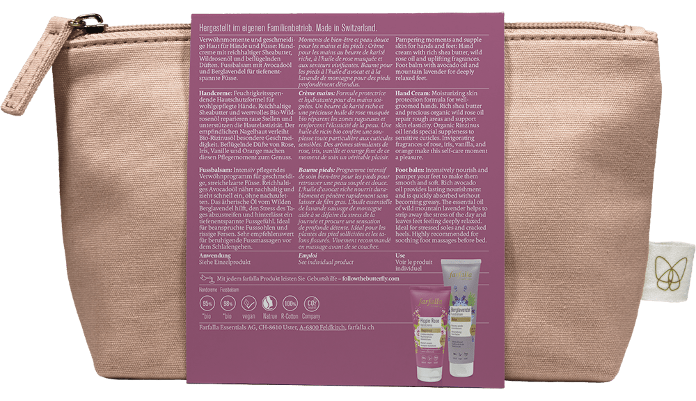 Farfalla Hand- und Fusspflege Beauty Set MHD 10/2026 - Farfalla