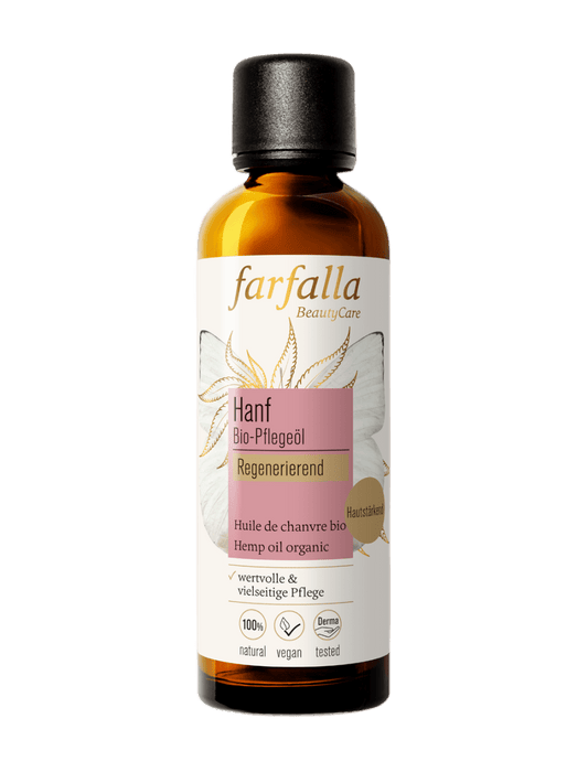 Farfalla – Hanf, Bio-Pflegeöl, regenerierend, 75 ml - Farfalla