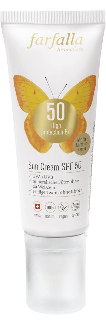 Farfalla High Protection E+ Sun Cream SPF 50, 80 ml - Farfalla