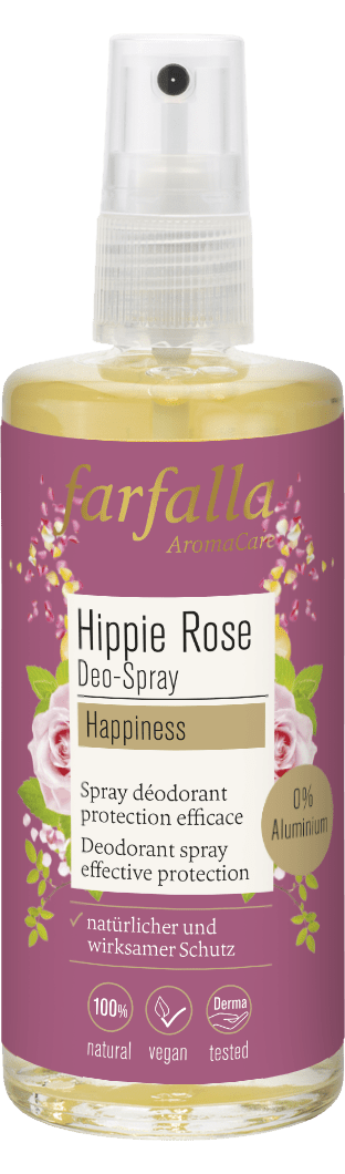 Farfalla – Hippie Rose Happiness Deo-Spray, 100 ml - Farfalla