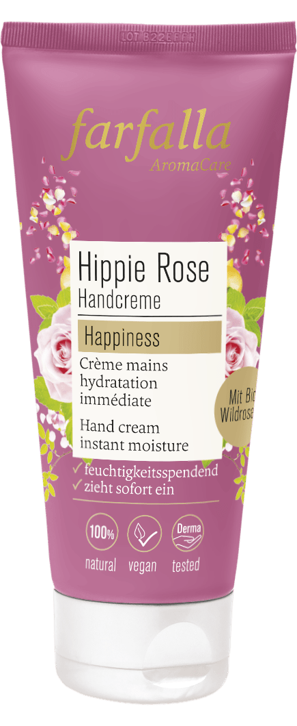 Farfalla – Hippie Rose Happiness Handcreme, 50 ml - Farfalla