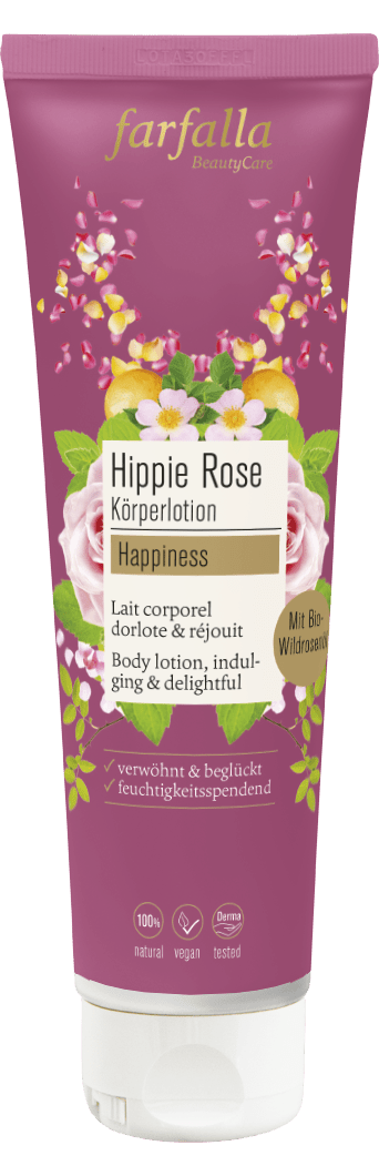 Farfalla – Hippie Rose Happiness Körperlotion, 150 ml - Farfalla