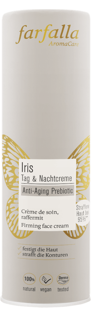 Farfalla Iris Anti-Ageing Prebiotic, Tag & Nachtcreme, 30ml - Farfalla