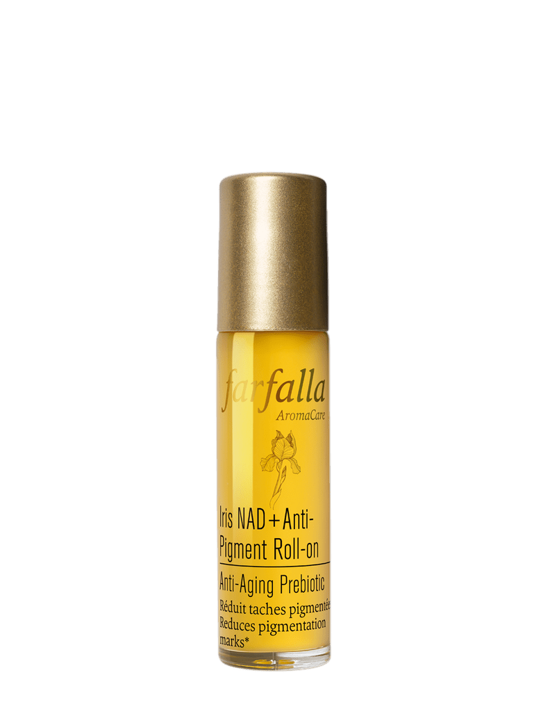 Farfalla Iris NAD+ Anti-Pigment Roll-on, Anti-Aging Prebiotic 10 ml - Farfalla