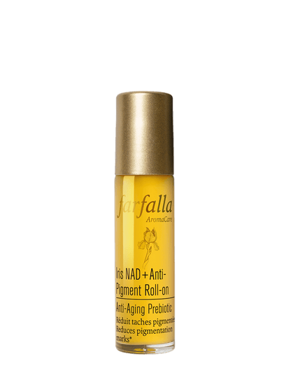 Farfalla Iris NAD+ Anti-Pigment Roll-on, Anti-Aging Prebiotic 10 ml - Farfalla