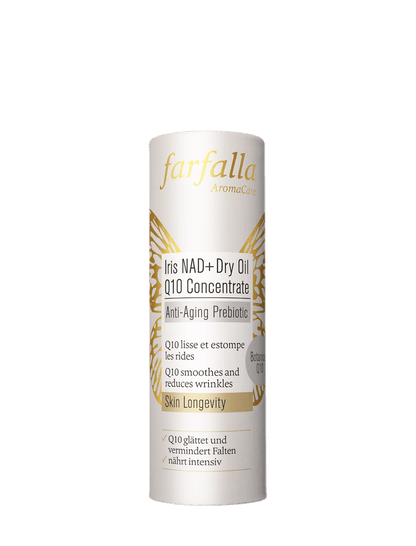 Farfalla Iris NAD+ Dry Oil Q10 Concentrate, Anti-Aging Prebiotic 15 ml - Farfalla