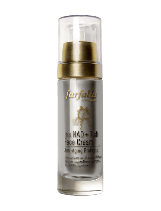 Farfalla Iris NAD+ Rich Face Cream, Anti-Aging Prebiotic 30 ml - Farfalla