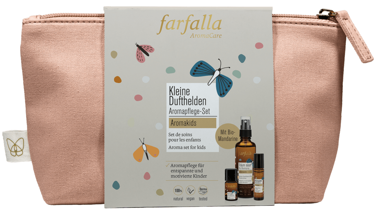 Farfalla Kleine Dufthelden Aromapflege-Set Aromakids - Farfalla