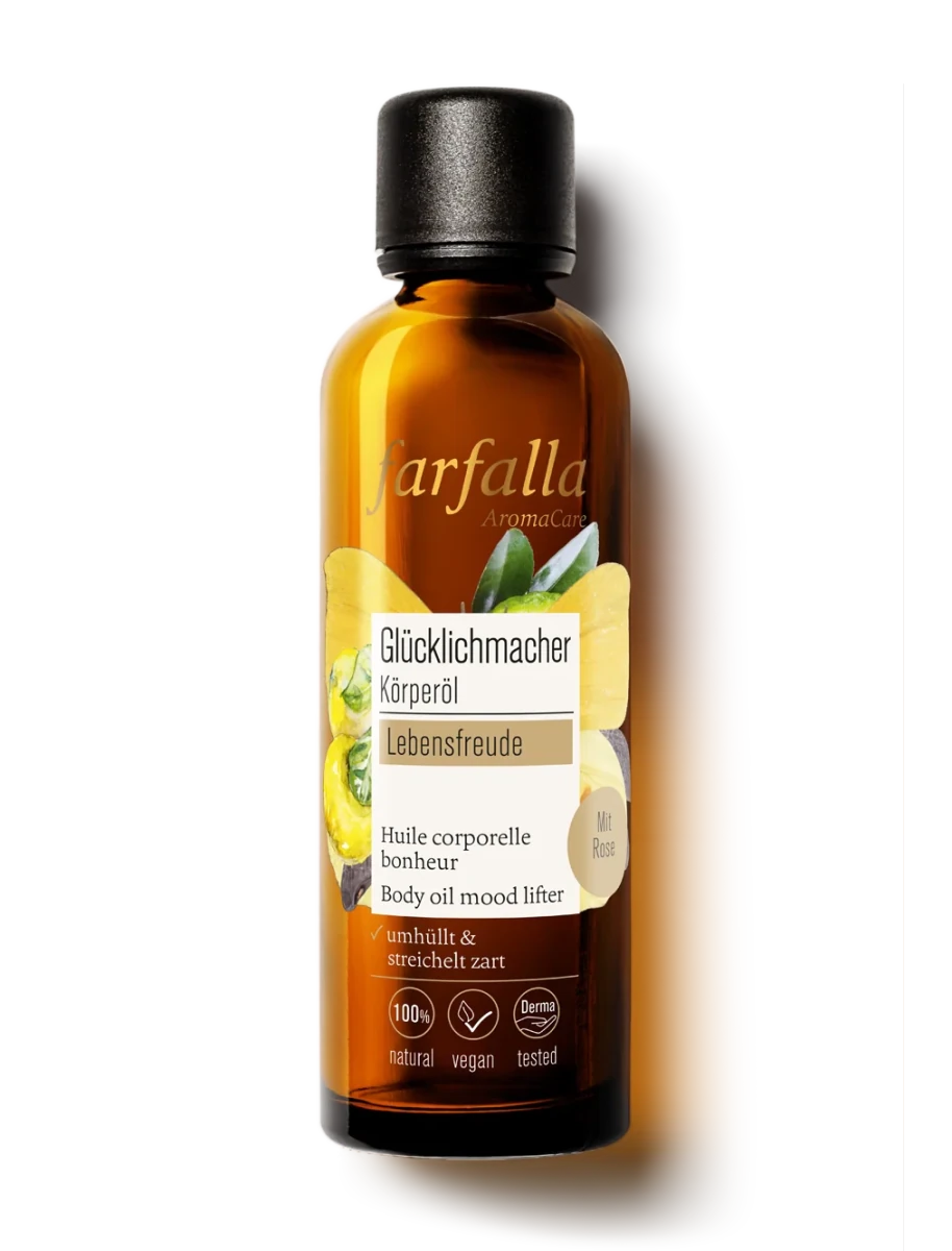 Farfalla – Lebensfreude, Glücklichmacher Körperöl, 75 ml - Farfalla