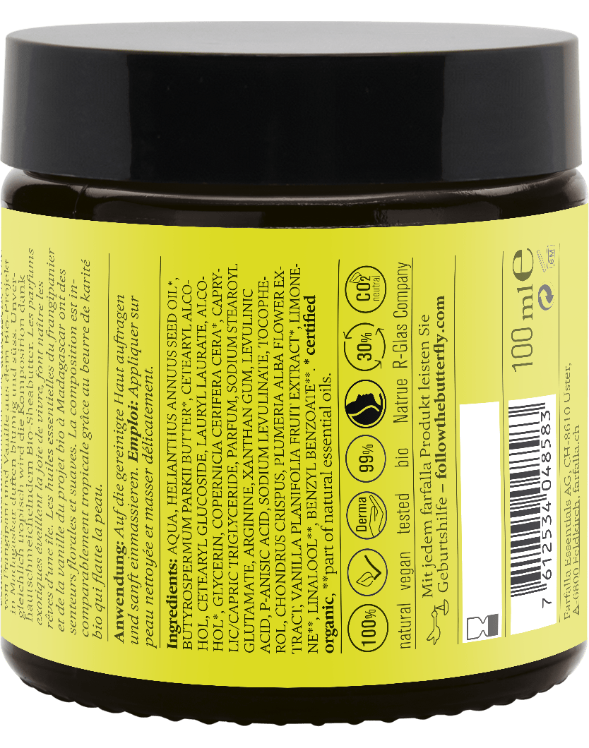 Farfalla – Madagaskar Bodybutter, 100 ml - Farfalla