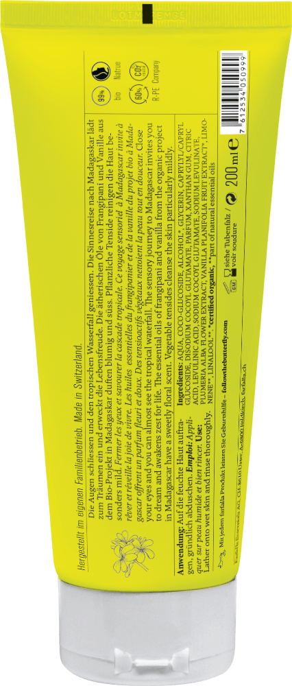 Farfalla – Madagaskar Duschgel, 200 ml - Farfalla