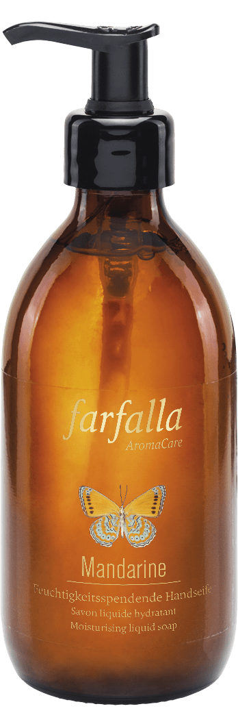 Farfalla – Mandarine Carpe Diem Feuchtigkeitsspendende Handseife, 300 ml - Farfalla