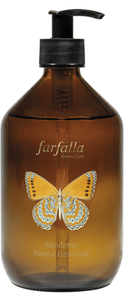 Farfalla – Mandarine Natural Hand Soap, 500 ml - Farfalla