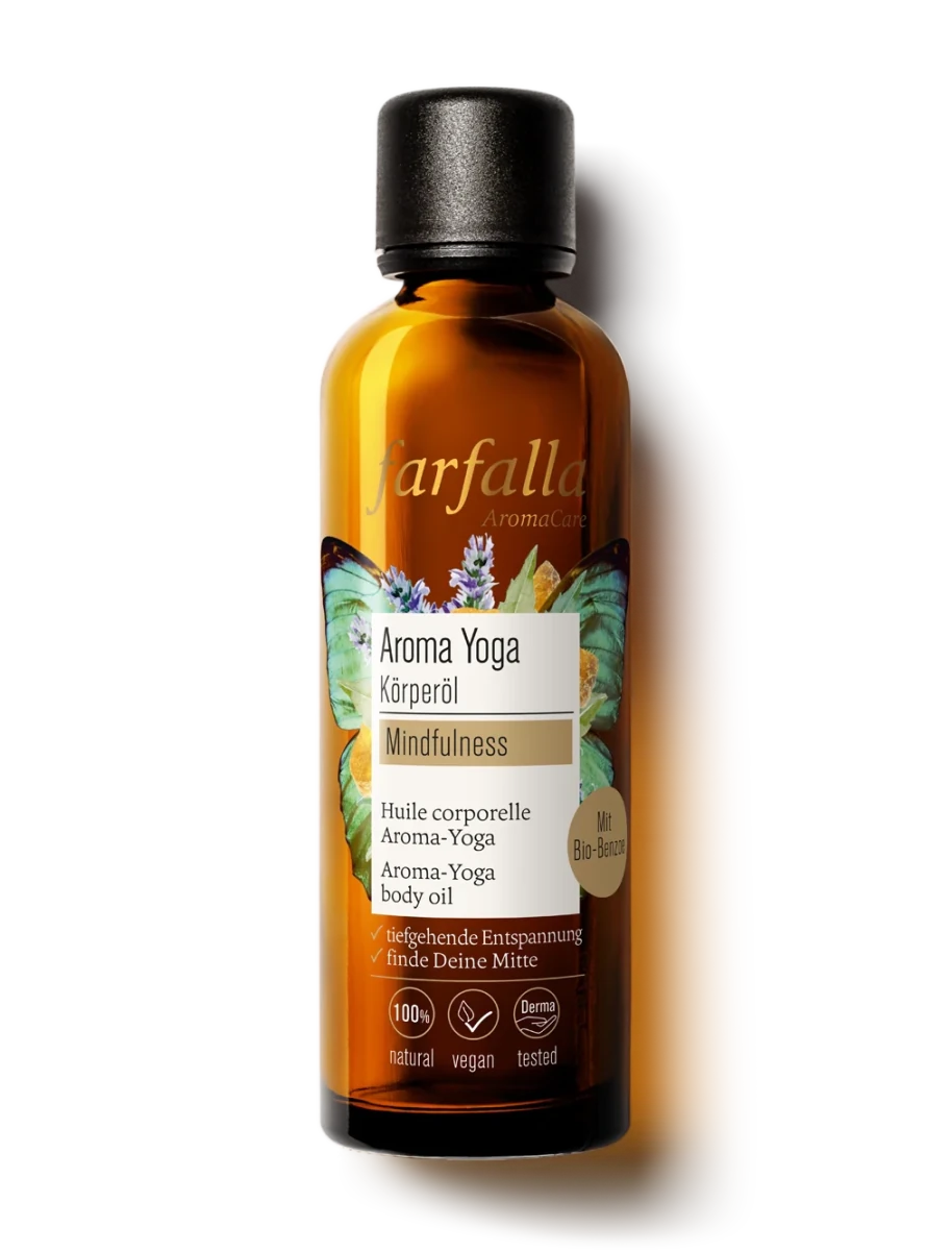 Farfalla – Mindfulness, Aroma-Yoga Körperöl, 75 ml - Farfalla