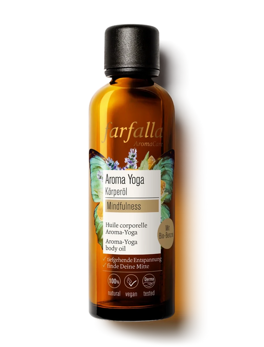 Farfalla – Mindfulness, Aroma-Yoga Körperöl, 75 ml - Farfalla