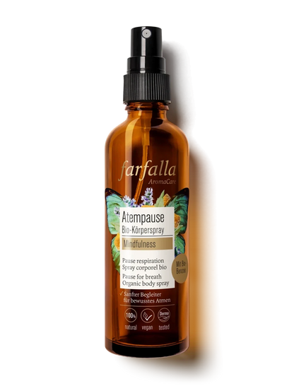 Farfalla – Mindfulness, Atempause Bio-Körperspray, 75 ml - Farfalla