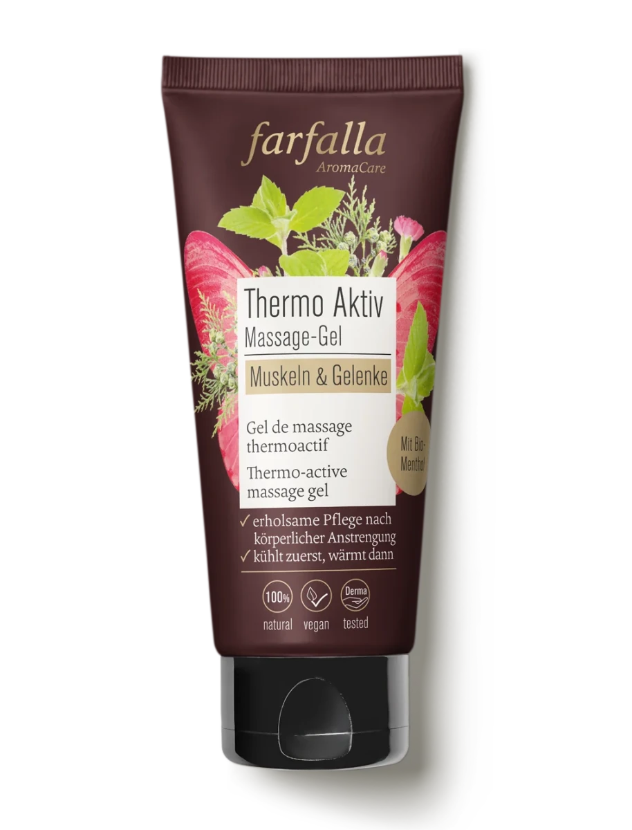 Farfalla – Muskeln & Gelenke, Thermo Aktiv Massage-Gel, 100 ml - Farfalla