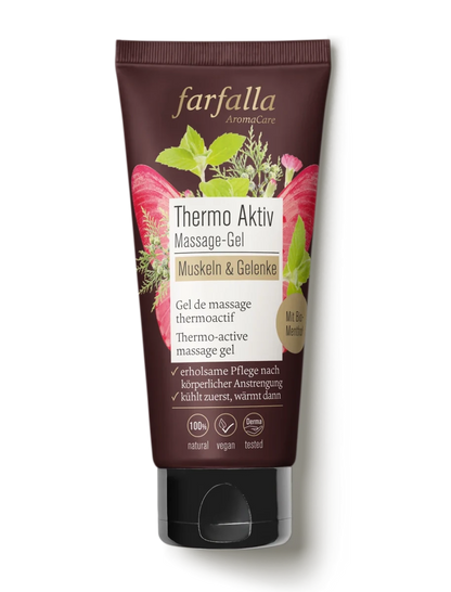 Farfalla – Muskeln & Gelenke, Thermo Aktiv Massage-Gel, 100 ml - Farfalla