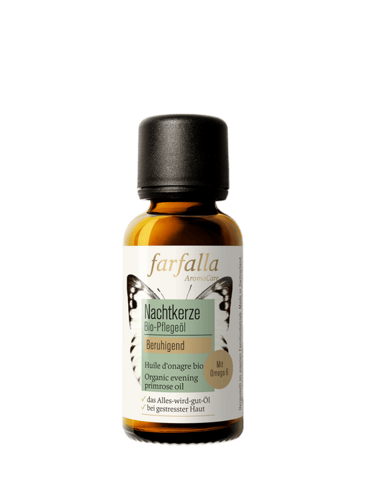 Farfalla – Nachtkerze Bio-Pflegeöl, beruhigend, 30 ml - Farfalla