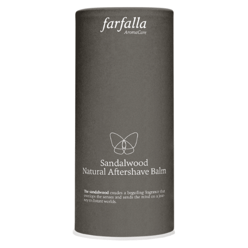 Farfalla Natural Aftershave Balm Sandalwood, 100ml - Farfalla