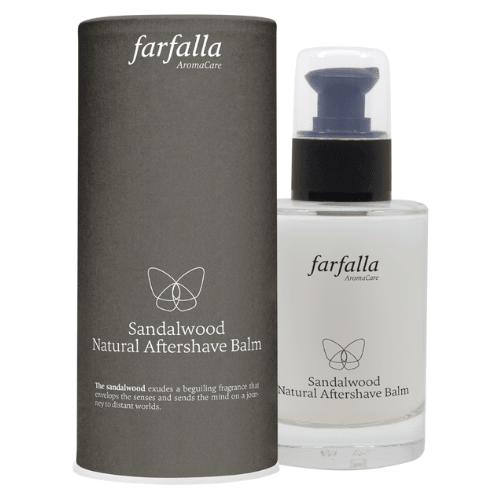Farfalla Natural Aftershave Balm Sandalwood, 100ml - Farfalla