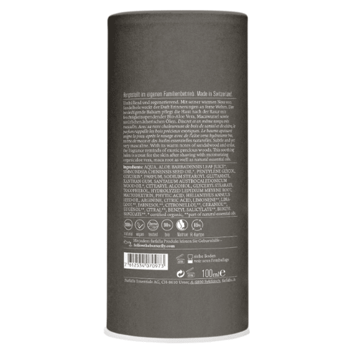 Farfalla Natural Aftershave Balm Sandalwood, 100ml - Farfalla