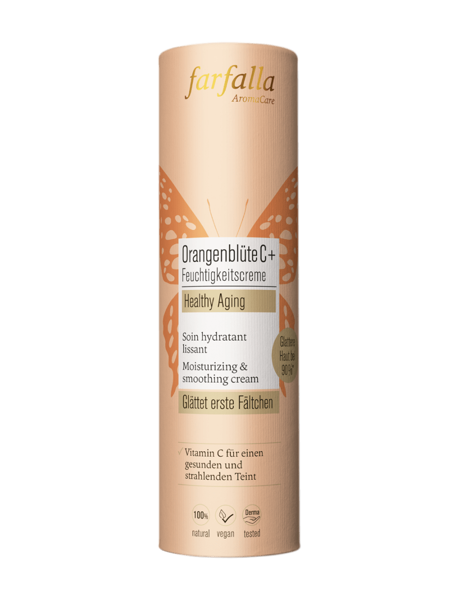 Farfalla Orangenblüte C+ Feuchtigkeitscreme, Healthy Aging, 30ml - Farfalla