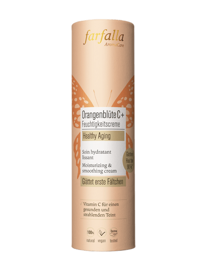 Farfalla Orangenblüte C+ Feuchtigkeitscreme, Healthy Aging, 30ml - Farfalla