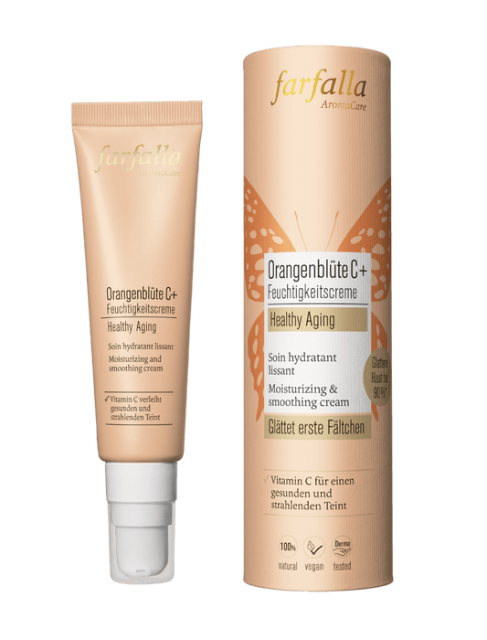 Farfalla Orangenblüte C+ Feuchtigkeitscreme, Healthy Aging, 30ml - Farfalla
