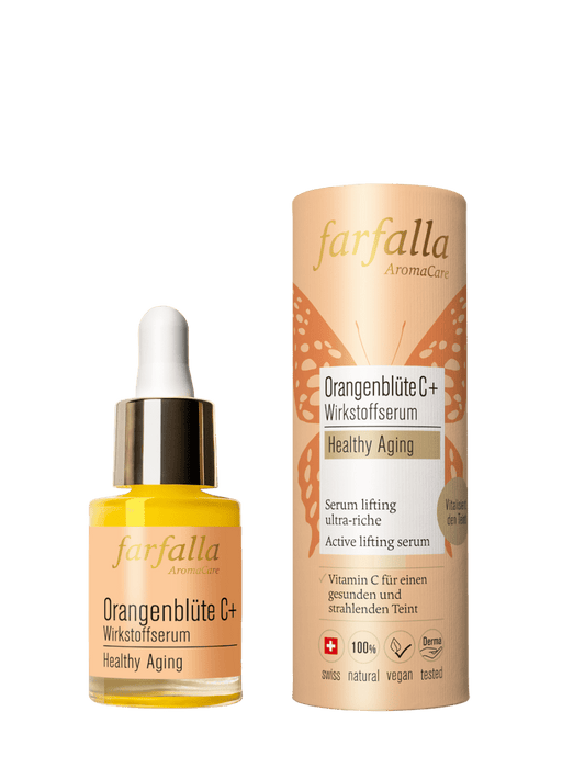 Farfalla Orangenblüte C+ Wirkstoffserum, Healthy Aging, 15ml - Farfalla