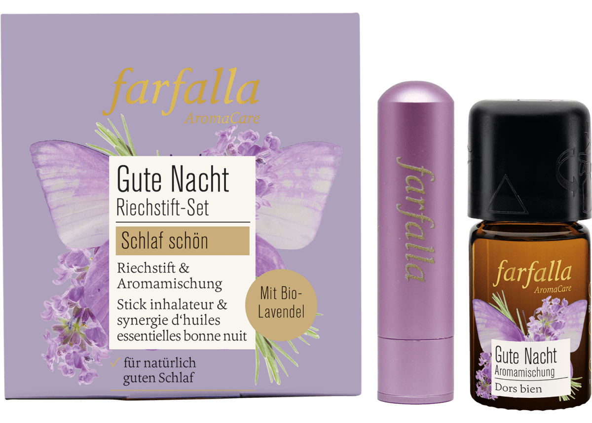Farfalla Riechstift Set Gute Nacht, Schlaf schön - Farfalla