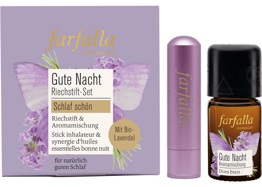 Farfalla Riechstift Set Gute Nacht, Schlaf schön - Farfalla