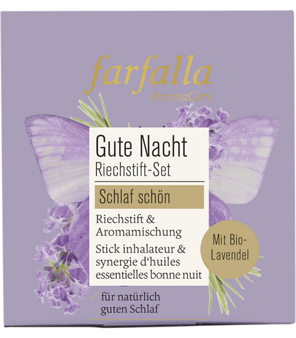 Farfalla Riechstift Set Gute Nacht, Schlaf schön - Farfalla