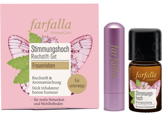 Farfalla Riechstift Set Stimmungshoch, Frauenleben - Farfalla