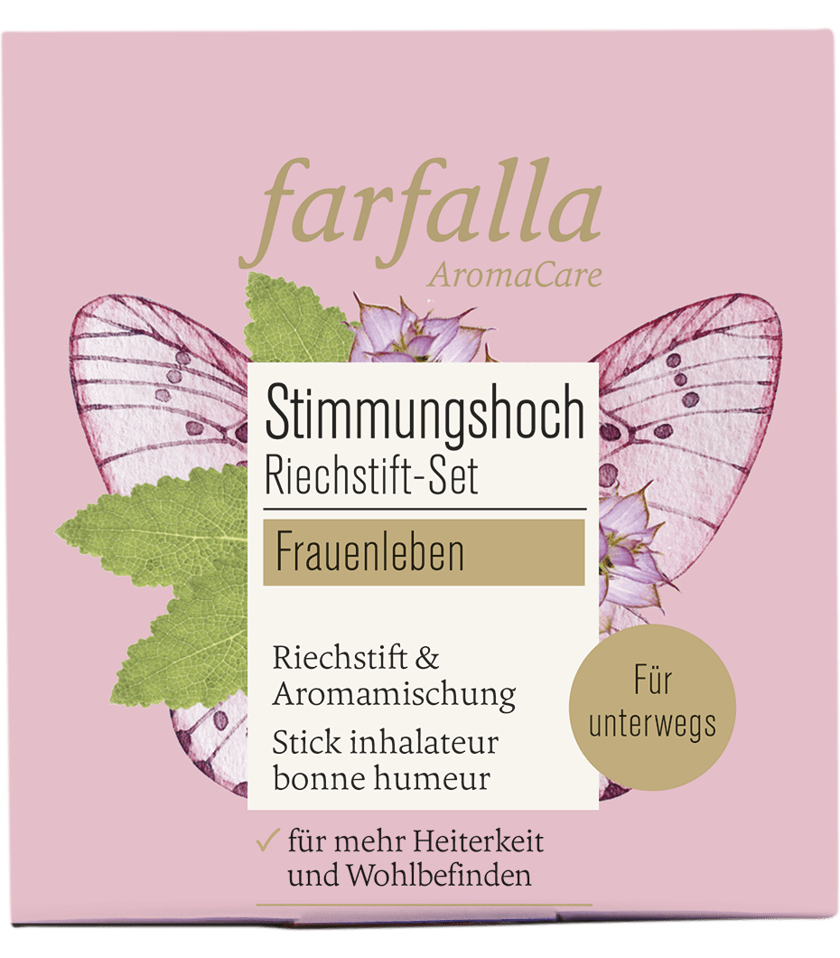 Farfalla Riechstift Set Stimmungshoch, Frauenleben - Farfalla