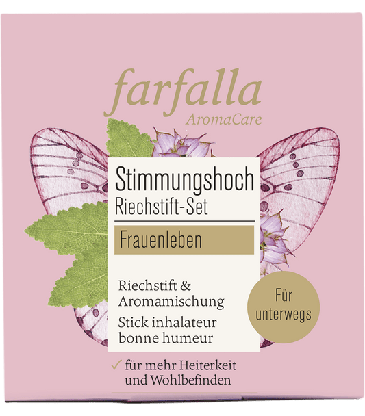 Farfalla Riechstift Set Stimmungshoch, Frauenleben - Farfalla